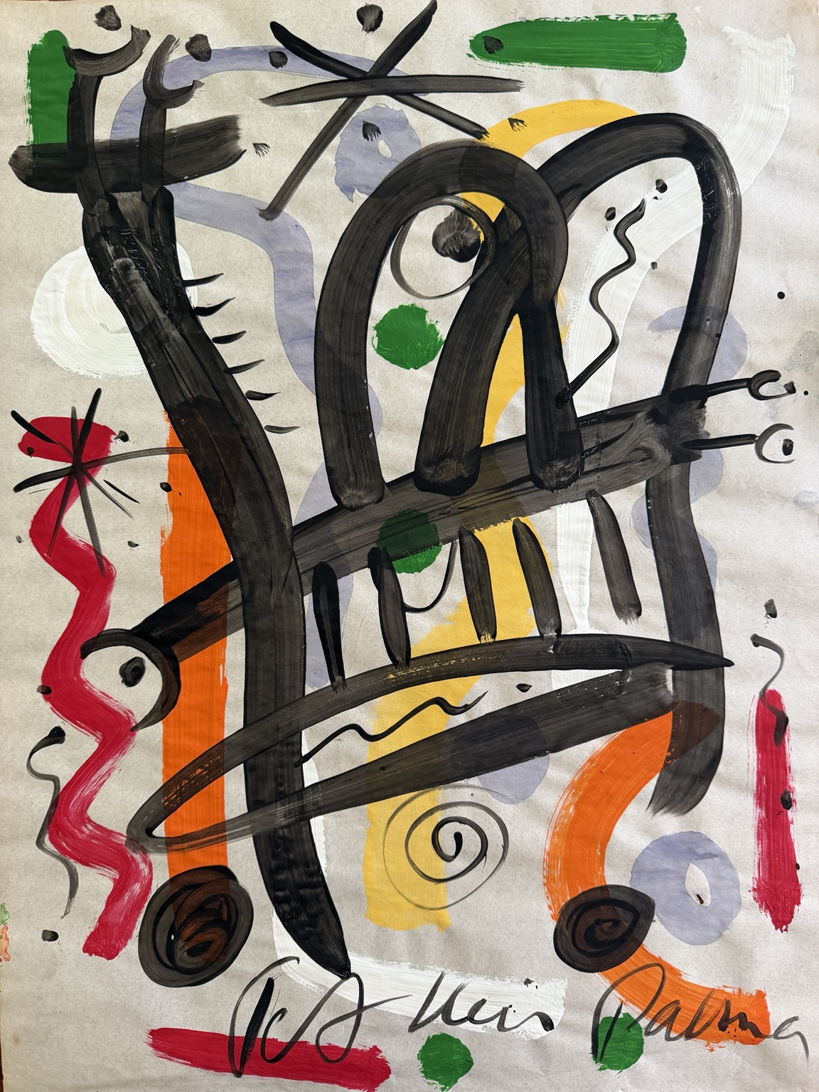 In Memory of My Mentor Joan Miró