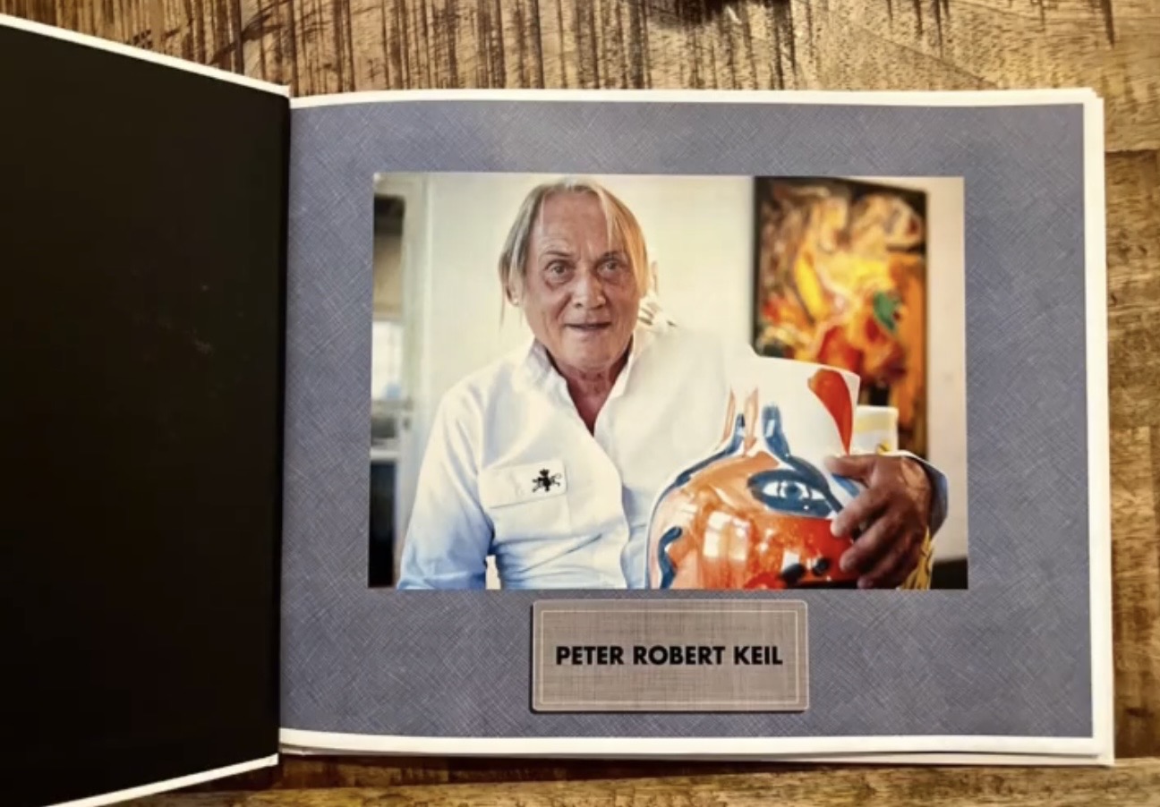 Inside the Peter Robert Keil art book